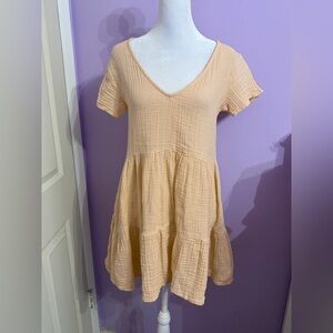 Rip Curl Peach Flowy Dress